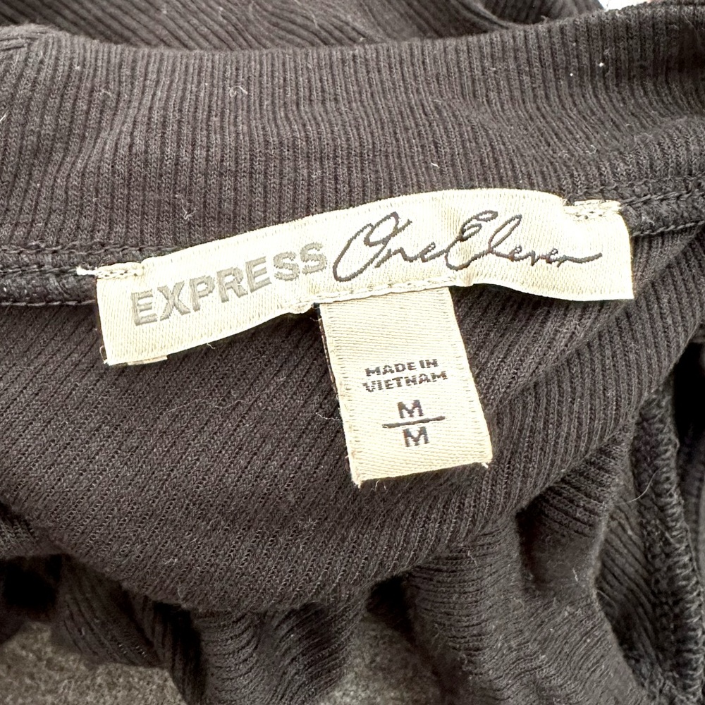 Express Ribbed Bodysuit - Picture 3 of 3